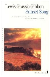 book cover of Sunset song by Lewis Grassic Gibbon