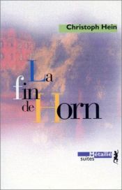 book cover of Horns Ende by Christoph Hein