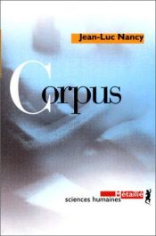 book cover of Corpus by Jean-Luc Nancy