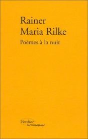 book cover of Poèmes à la nuit by Rainer Maria Rilke