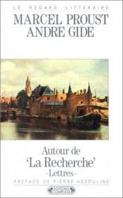 book cover of Autour de la recherche, lettres by Марсель Пруст