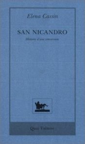 book cover of San Nicandro : histoire d'une conversion by Elena Cassin