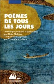 book cover of Poemes de tous les jours by Collectif