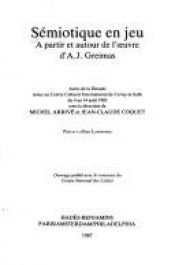 book cover of Mis à la question' in Arrivé & Coquet's 'Sémiotique en jeu by Algirdas Julius Greimas