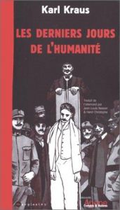 book cover of Les Derniers Jours de l'humanité by Karl Kraus