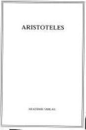 book cover of De coloribus by Aristoteles