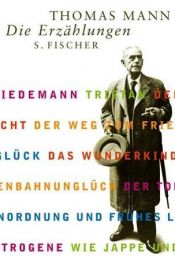 book cover of Verhalen by Thomas Mann