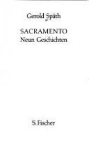 book cover of Sacramento. Neun Geschichten by Gerold Späth