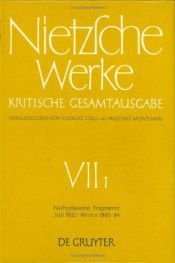 book cover of Nietzsche Werke: Kristische Gesamtaugabe by 弗里德里希·尼采