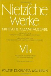 book cover of Nietzsche. Werke, Kritische Gesamtausgabe IX 2. Notizheft N VII 2 by فریدریش نیچه