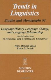 book cover of Language History, Language Change and Language Relationship by Hans Henrich Hock