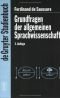 Grundfragen der Allgemeinen Sprachwissenschaft (Gruyter - de Gruyter Studienbücher)