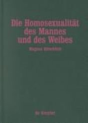 book cover of Die Homosexualität des Mannes und des Weibes: 2 by Magnus Hirschfeld