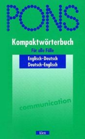 book cover of PONS Kompaktwörterbuch, Englisch by Erich Weis