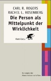 book cover of Die Person als Mittelpunkt der Wirklichkeit by קארל רוג'רס