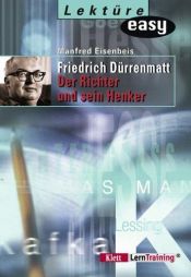 book cover of Lektüre easy, Der Richter und sein Henker by 프리드리히 뒤렌마트