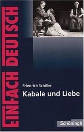 book cover of EinFach Deutsch - Textausgaben: Kabale und Liebe by فریدریش شیلر