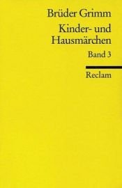 book cover of Kindermarchen Und Haus: 3 by Јакоб Грим