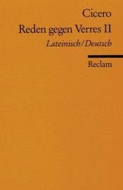 book cover of Reden Gegen Verres II: Zweite Rede gegen C. Verres, Erstes Buch by Cicero