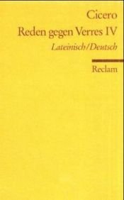 book cover of Reden gegen Verres 4: Zweite Rede gegen C. Verres. Drittes Buch by Cicero