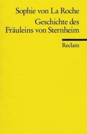 book cover of Geschichte des Fräuleins von Sternheim by Sophie von La Roche