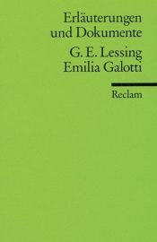 book cover of Emilia Galotti. Erläuterungen und Dokumente. by Jan-Dirk Müller