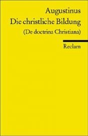 book cover of De doctrina christiana by St. Augustine