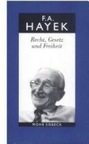 book cover of Recht, Gesetz und Freiheit by F. A. Hayek