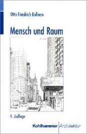 book cover of Mensch und Raum by Otto Friedrich Bollnow