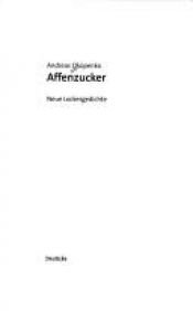 book cover of Affenzucker by Andreas Okopenko