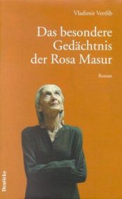 book cover of Das besondere Gedächtnis der Rosa Masur by Vladimir Vertlib