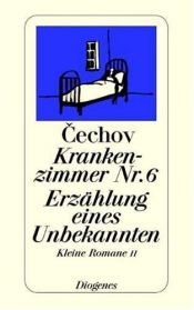 book cover of Krankenzimmer Nr. 6 by Anton Pavlovič Čehov