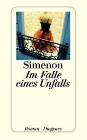 book cover of Im Falle eines Unfalls by Georges Simenon