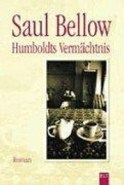 book cover of Humboldts Vermächtnis by Saul Bellow