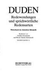 book cover of Der Duden: Wörterbuch der deutschen Idiomatik by author not known to readgeek yet