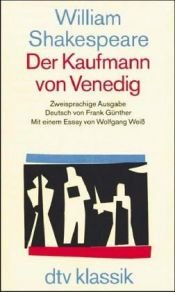 book cover of Der Kaufmann von Venedig, Engl.-Dtsch. by Viljamas Šekspyras