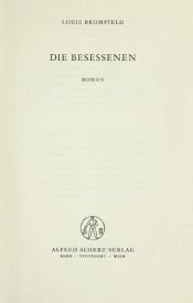 book cover of Die Besessenen by Witold Gombrowicz