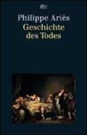 book cover of Studien zur Geschichte des Todes im Abendland by Philippe Aries
