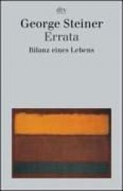 book cover of Errata by George Steiner