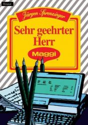 book cover of Sehr geehrter Herr Maggi by Jürgen Sprenzinger