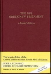 book cover of The UBS English New Testament: A Reader's Edition by アメリカ聖書協会