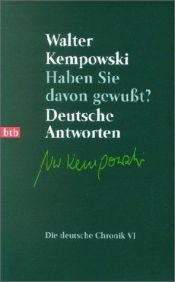 book cover of Haben Sie davon gewu t? : deutsche Antworten ; mit einer Übersichtskarte der KZ-Lager des "Dritten Reiches" by Walter Kempowski