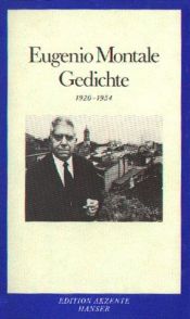 book cover of Gedichte : 1920 - 1954 ; Italienisch - Deutsch by Eugenio Montale