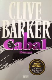 book cover of Cabal by Clive Barker