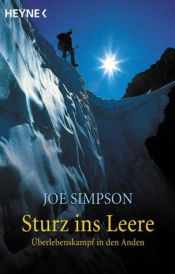 book cover of Sturz ins Leere by Joe Simpson