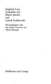 book cover of Gespräche mit Manes Sperber und Leszek Kolakowski by زيجفريد لنس
