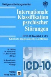 book cover of Internationale Klassifikation psychischer Störungen, Klinisch-diagnostische Leitlinien by Horst Dilling