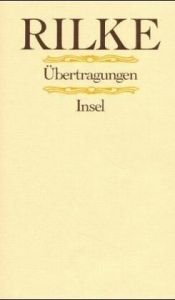 book cover of Übertragungen by Rainierus Maria Rilke