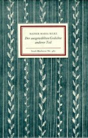 book cover of Der ausgewahlten Gedichte anderer Teil by Rainers Marija Rilke