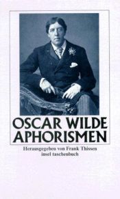 book cover of Aphorismen by Oscar Wilde